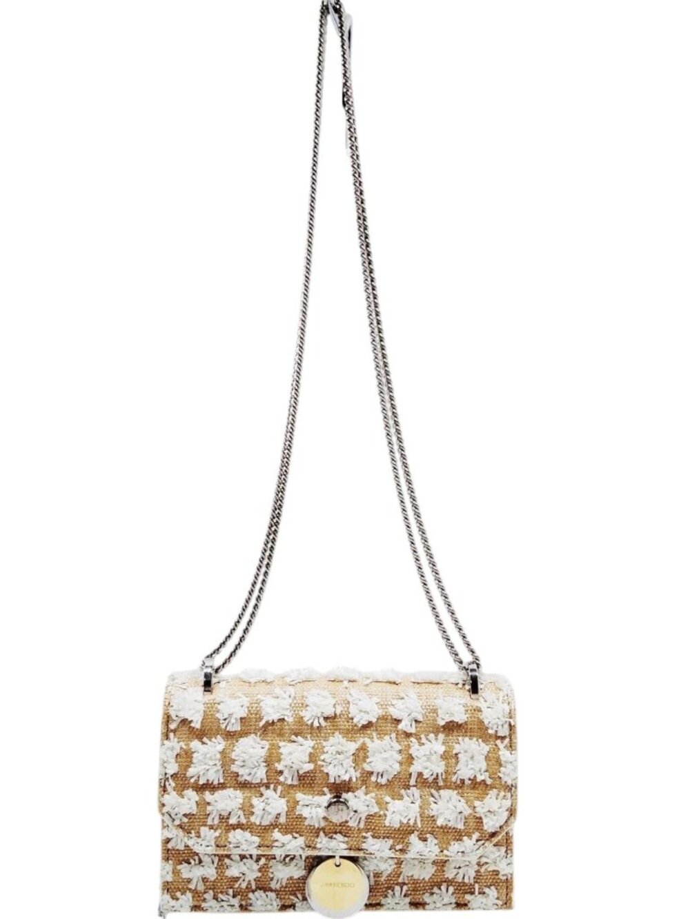 632336CR T5 Jimmy Choo Shoulder Bag Brown Leather